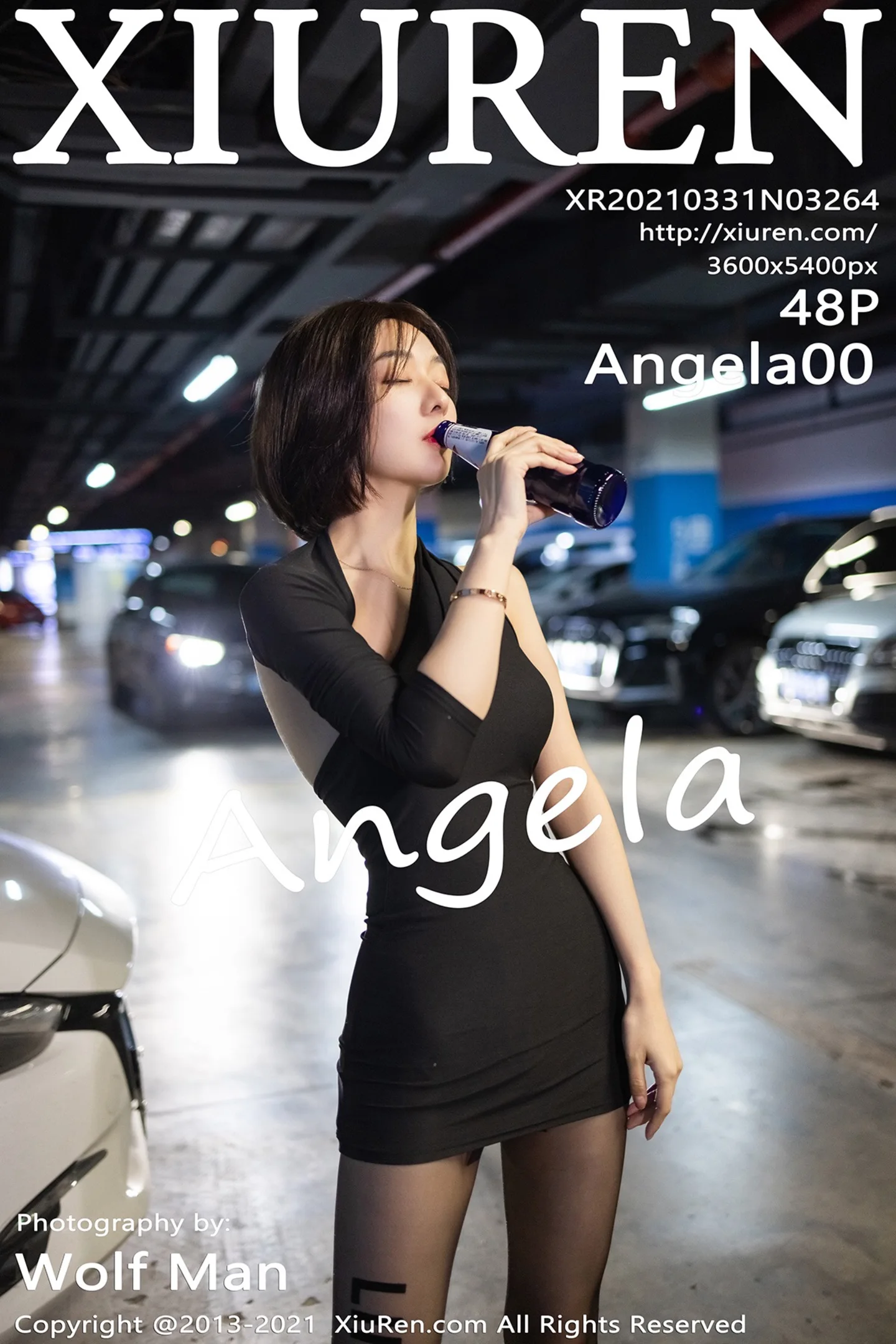 [XiuRen秀人网]VOL.3264 女神Angela00户外剧情主题拍摄低胸礼裙配黑丝裤袜极致魅惑写真48P-秀人网官方网站